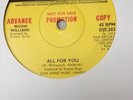 Moon Williams -All For You / Djm Records-demo Copy - Mint-