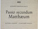 ARCHIV ED.1 BACH MATTHEW MATTHAUS PASSION KARL RICHTER 4 LP SAPM 198 009/12 NM