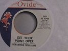 70s Soul Sebastian Williams - Get your point over on Ovide HEAR