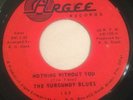 THE BURGUNDY BLUES - NOTHING WITHOUT YOU - ARGEE RECORDS AR-100 - Rare Garage VG