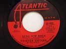 Pointer Sisters-send Him Back- Rare Northern Soul Vinyl Promo