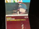 Nina Simone LP COLPIX Live at Town Hall AND Carnegie Hall STEREO 1960 1963