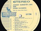 JOHNNY BURNETTE'S hits & other favourites U.S. LIBERTY LP_rare PROMO 1962 stereo