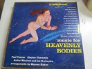 PAUL TANNER Music for Heavenly Bodies LP OMEGA stereo thermin VG nude cheesecake