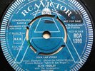 ELVIS PRESLEY RARE UK 7