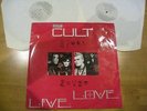 THE CULT...LIVE LOVE,,RARE double LP ...Poland pressing ..LIVE IN MILANO 27.5.86