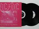 AC/DC ROCK AND ROLL AIN'T NOISE POLLUTION BACK IN BLACK TOUR 2LP PROMO NM RARE
