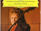 DGG ED.1 STEREO TULIP DVORAK ANJA THAUER CELLO CONCERTO SLPM 139392 NM