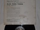 LP Elvis Presley Algo Para Todos LSP 2370 Chile 1961  LIVING STEREO