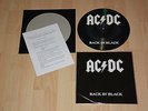 AC/DC Back in Black Picture Disc LP APLP 046 (MINT CONDITION with insert)