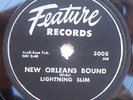 LIGHTING SLIM 78 rpm on Feature  