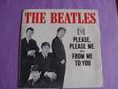 Beatles Picture Sleeve Please Please Me / From Me to You VJ-581 Bracket NICE