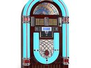 JUKEBOX RETRO MAJESTIC JB-3710TT JUKE BOX RADIO PLATINE VINYLE LECTEUR CD USB SD