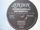 DEL SHANNON - RARE SOUTH AFRICAN 78 - RUNAWAY / JODY LONDON AFRICA