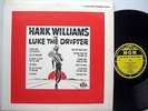 HANK WILLIAMS as Luke The Drifter original 1955 Country LP CC