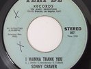 Rare Northern Soul 45 SONNY CRAVER I Wanna Thank You on Teri De
