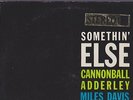 Orig CANNONBALL ADDERLEY Somethin' Else LP Blue Note Stereo RVG ear Miles Davis