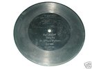 Berliner Gramophone 78 rpm Record 7 Inch  May 28, 1898 RARE