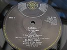 Elton John CARIBOU UK LP 1ST MISTAKE RED TRANSLUCENT VINYL 1 PLAY MINT/NEAR MINT