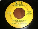 Rare Milwaukee WI  Soul 45 Record Otto & The Sensations CTI 2000 VG- L K