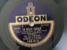 Suzy Solidor La Belle Escale Odeon 78 Tours