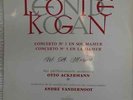 KOGAN VIOLIN ACKERMANN VANDERNOOT MOZART 1st FRENCH COLUMBIA FCX 589  EX+