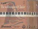 Rosalyn TURECK, J.S. BACH Well-tempered clavier UK 6 LPs BRUNSWICK AXTL 1036/41