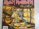 IRON MAIDEN lp piece of mind  PROMO SPAIN   metallica