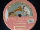 PIANO 78 rpm RECORD Gramophone IGNACE JAN PADEREWSKI Valse Caprice RUBINSTEIN