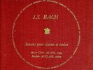 DF209-210 - Bach - Sonates Pour Violon - Marie-Claire ALAIN - Michèle AUCLAIR