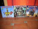 IRON MAIDEN - ROCK IN RIO SET OF 3LP  & GREAT COLOURED COLLECTOR 
