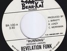 REVELATION FUNK Running  deep funk 45 HEAVY DANCER sweet soul flip HEAR