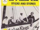 LEE KINGS Sticks And Stones RARE swedish garage 45 MOD DANCER Bob Dylan LISTEN