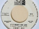 Jimmy Bee - If It Wasn't For Love / Why Did I Lose You Baby (20th Century-Fox)