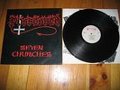 POSSESSED - Seven Churches - RARE LP VINYL 1st press Roadrunner 1985