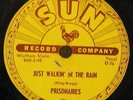 78 Vocal Group  PRISONAIRES  Just Walkin' In The Rain  1953  Sun 186