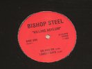 BISHOP STEEL EP LP - KILLING ASYLUM / 1991 PRIVATE US METAL in MINT - RARE