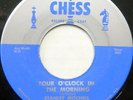 STANLEY MITCHELL & TORNADOS 45 Four O'Clock In the Morning CHESS Doo Wop #BB1705
