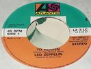 UK ISSUE Led Zeppelin Stairway To Heaven & Whole Lotta Love 45 Atl#LZ 3 LC  M-