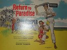 GARY COOPER   RETURN TO PARADISE  DECCA 5489  MOVIE SOUNDTRACK  10 INCH LP