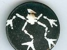 The CURE rare original 'Carnage Visors' badge UK 1981 great PUNK memorabilia