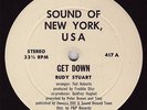RUDY STUART - GET DOWN Rare 1979 PETER BROWN Orig (LISTEN)