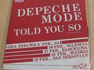 Depeche Mode Told You So  30 years old Promo 7