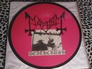 MAYHEM LP DEATHCRUSH 1000 MADE PICTURE DISC IMPORT DARKTHRONE BURZUM BLACK METAL