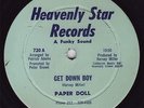 PAPER DOLL - GET DOWN BOY Rare 1976 P&P Heavenly Star Orig (LISTEN)