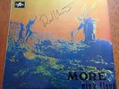 PINK FLOYD 1969 More Soundtrack LP signed by RICK WRIGHT died 2008