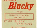 D´ALMEIDA BLUCKY & LES BLACK SANTIAGO BENIN AFRO AFRICAN JERK FUNK 45 HEAR
