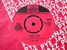 MUSIC MACHINE-Talk Talk--Come On In-/UK ’66 PYE INTL (7N.25407) Original Mono 7”
