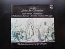 HANDEL arias for senesino MINTER Nicholas McGegan HM HARMONIA MUNDI LP TAS NM-
