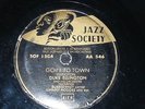 JAZZ 78 rpm RECORD Jazz Society DUKE ELLINGTON Goin to town / Chicago stomp...